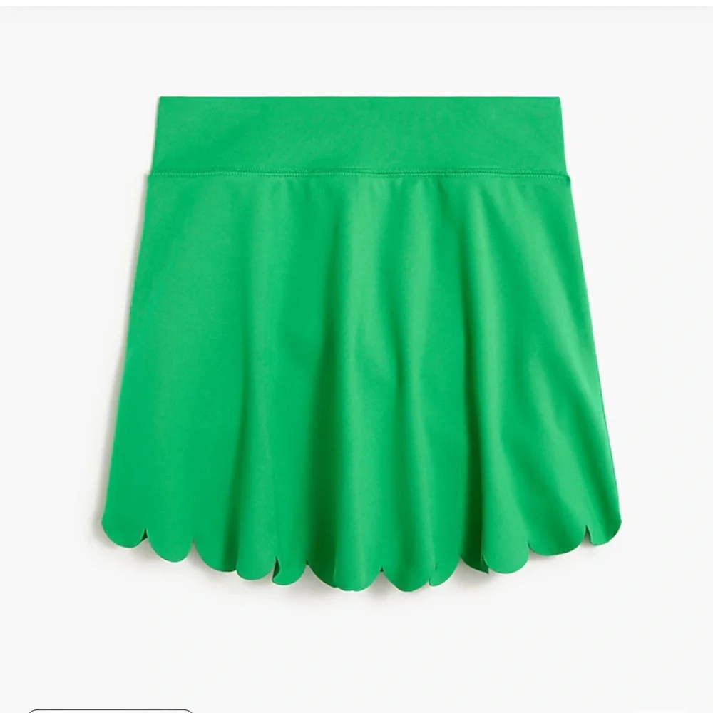 J. Crew Crewcuts Girls' active skort with scalloped hem 6-7